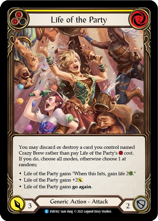 Life of the Party (Yellow) [EVR162] [Everfest] 1st Edition Normal