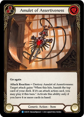 Amulet of Assertiveness [EVR176] [Everfest] 1st Edition Normal