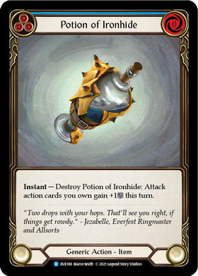 Potion of Ironhide [EVR186] [Everfest] 1st Edition Normal