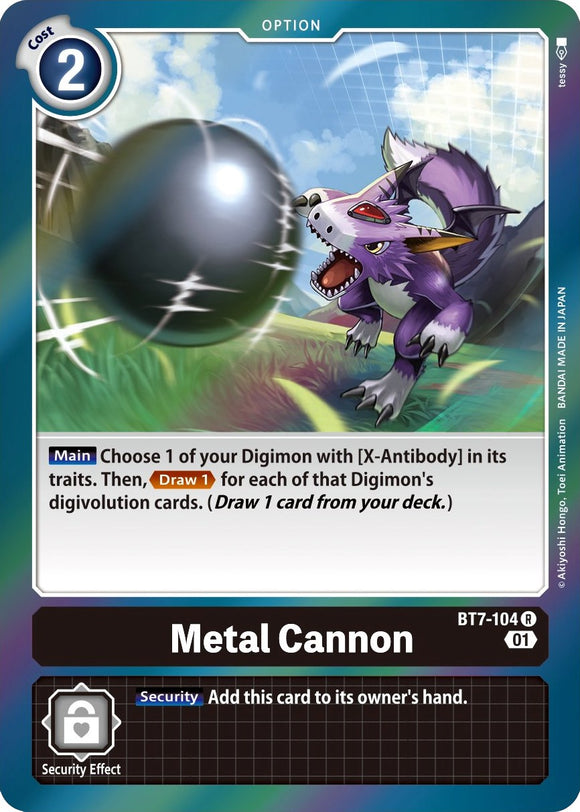 Metal Cannon [BT7-104] [Next Adventure] Foil