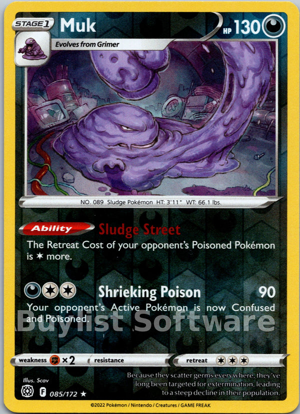 Muk [085/172] [Brilliant Stars] Reverse Holofoil