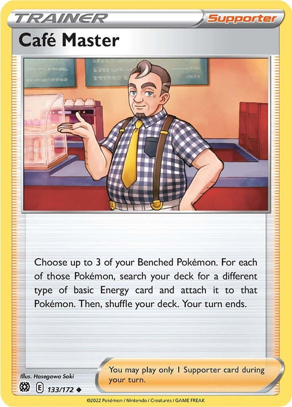 Cafe Master [133/172] [Brilliant Stars] Reverse Holofoil
