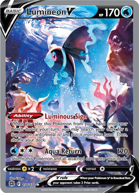 Lumineon V [156/172] [Brilliant Stars] Holofoil