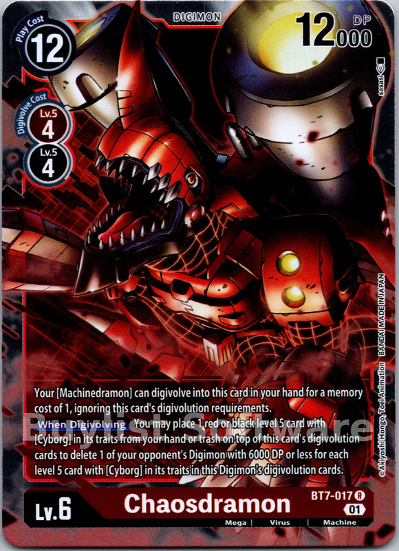 Chaosdramon [BT7-017] [Next Adventure] Foil