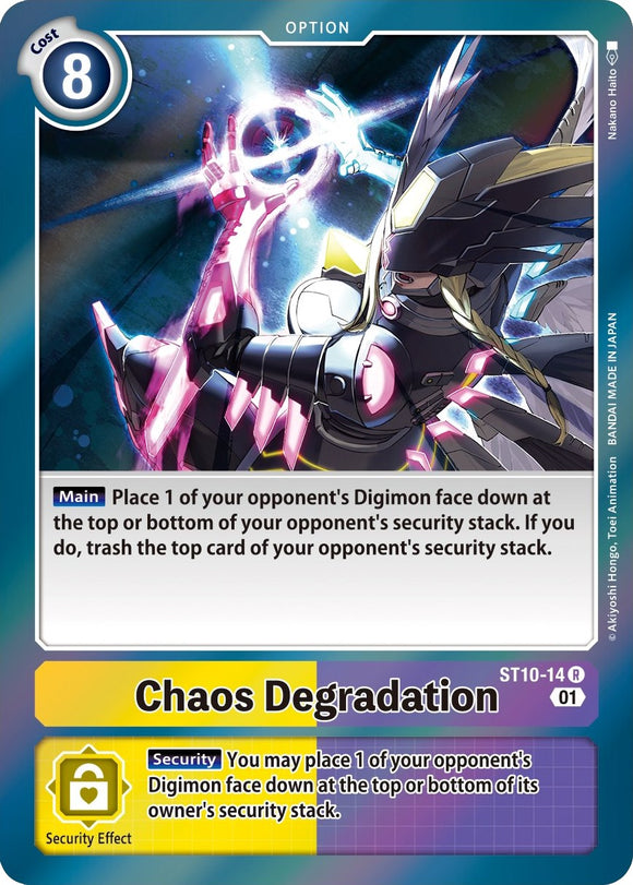 Chaos Degradation [ST10-14] [Starter Deck 10: Parallel World Tactician] Foil