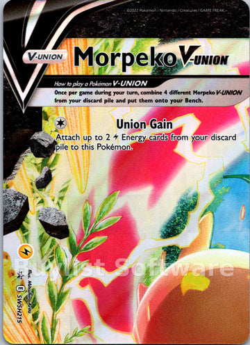 Morpeko V-Union [SWSH215] [Sword & Shield Promo Cards] Holofoil