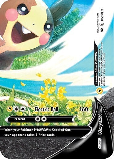 Morpeko V-Union [SWSH218] [Sword & Shield Promo Cards] Holofoil