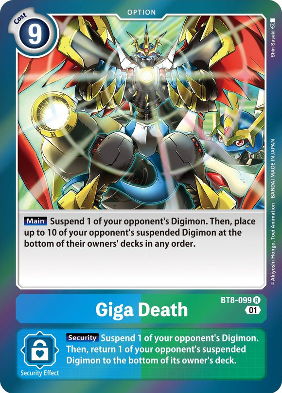 Giga Death [BT8-099] [New Awakening] Foil