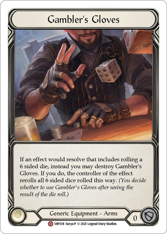 Gambler's Gloves [1HP358] [History Pack Vol.1]