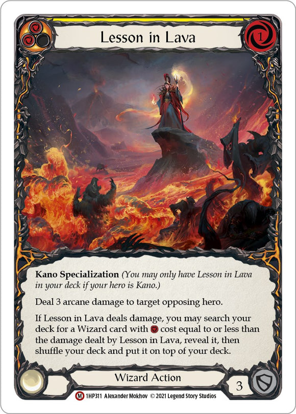 Lesson in Lava [1HP311] [History Pack Vol.1]