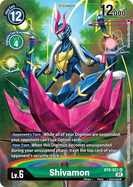 Shivamon (Alternate Art) [BT8-057] [New Awakening] Foil
