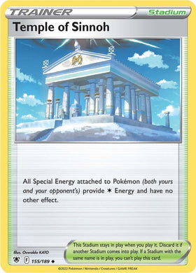 Temple of Sinnoh [155/189] [Astral Radiance] Reverse Holofoil