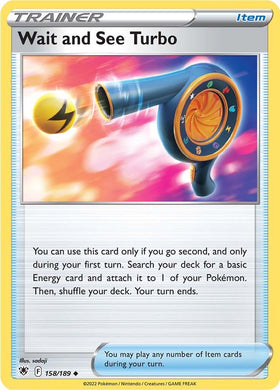 Wait and See Turbo [158/189] [Astral Radiance] Reverse Holofoil