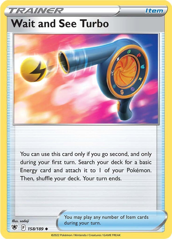 Wait and See Turbo [158/189] [Astral Radiance] Reverse Holofoil