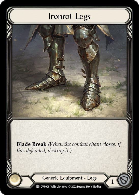 Ironrot Legs [DVR006] [Classic Battles: Rhinar vs Dorinthea] Rainbow Foil