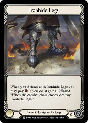 Ironhide Legs [RVD006] [Classic Battles: Rhinar vs Dorinthea] Rainbow Foil