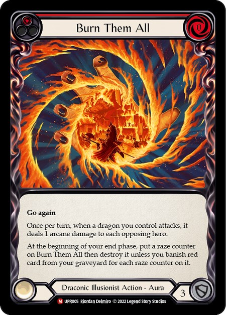 Burn Them All [UPR005] [Uprising] Rainbow Foil