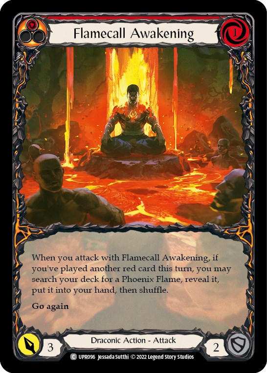 Flamecall Awakening [UPR096] [Uprising] Rainbow Foil