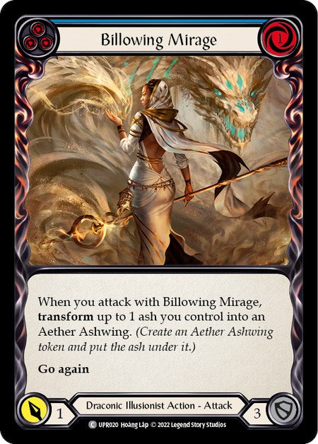 Billowing Mirage (Blue) [UPR020] [Uprising] Rainbow Foil