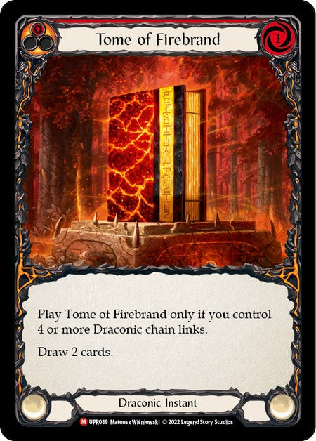 Tome of Firebrand [UPR089] [Uprising] Rainbow Foil