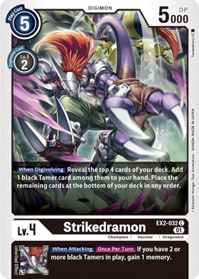 Strikedramon [EX2-032] [Digital Hazard]