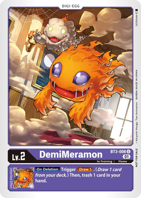 DemiMeramon (Winner Pack New Awakening) [BT3-006] [Release Special Booster 1.0]