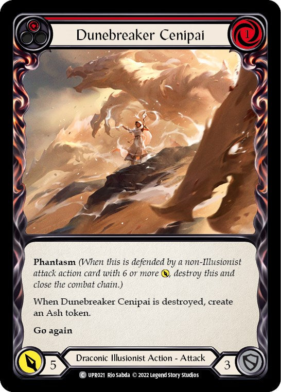 Dunebreaker Cenipai (Red) [UPR021] [Uprising] Rainbow Foil