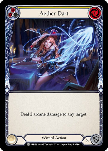 Aether Dart (Yellow) [UPR174] [Uprising] Rainbow Foil