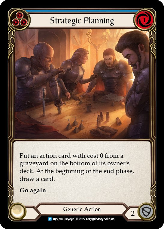 Strategic Planning (Blue) [UPR202] [Uprising] Rainbow Foil