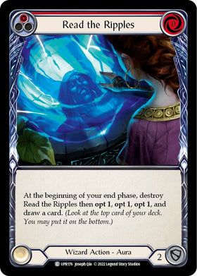 Read the Ripples (Red) [UPR176] [Uprising] Rainbow Foil