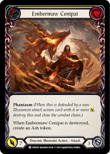 Embermaw Cenipai (Yellow) [UPR028] [Uprising] Rainbow Foil