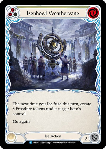Isenhowl Weathervane (Yellow) [UPR142] [Uprising] Rainbow Foil