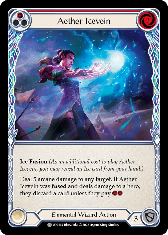 Aether Icevein (Red) [UPR113] [Uprising]