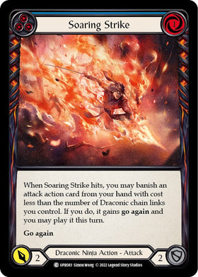 Soaring Strike (Blue) [UPR083] [Uprising] Rainbow Foil