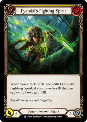Fyendal's Fighting Spirit (Yellow) [UPR195] [Uprising] Rainbow Foil
