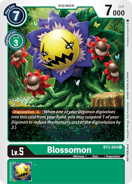 Blossomon - BT3-054 (Tamer Party Vol. 5 Promo) [BT3-054] [Release Special Booster 1.0]