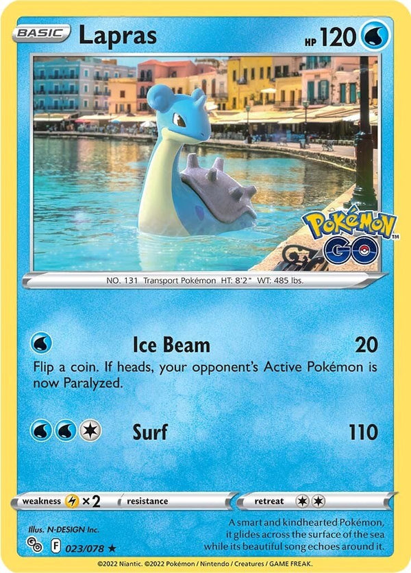 Lapras [023/078] [Pokemon GO] Reverse Holofoil
