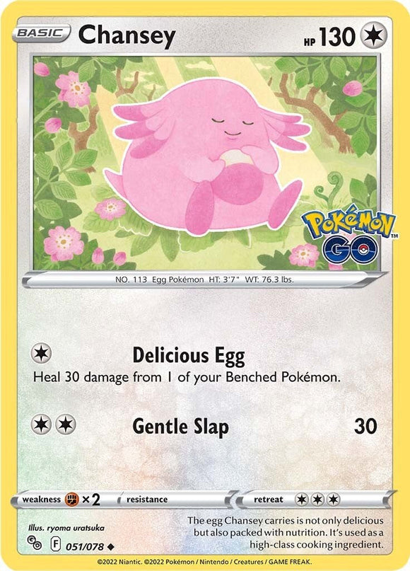 Chansey [051/078] [Pokemon GO]