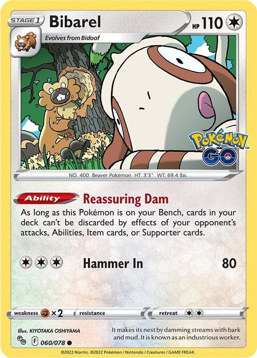 Bibarel [060/078] [Pokemon GO]
