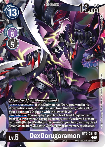 DexDorugoramon [BT9-081] [X Record] Foil