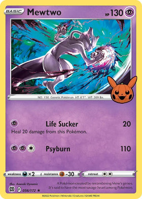 Mewtwo [056/172] [Trick or Trade BOOster Bundle] Holofoil