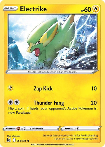 Electrike [054/196] [Lost Origin] Reverse Holofoil
