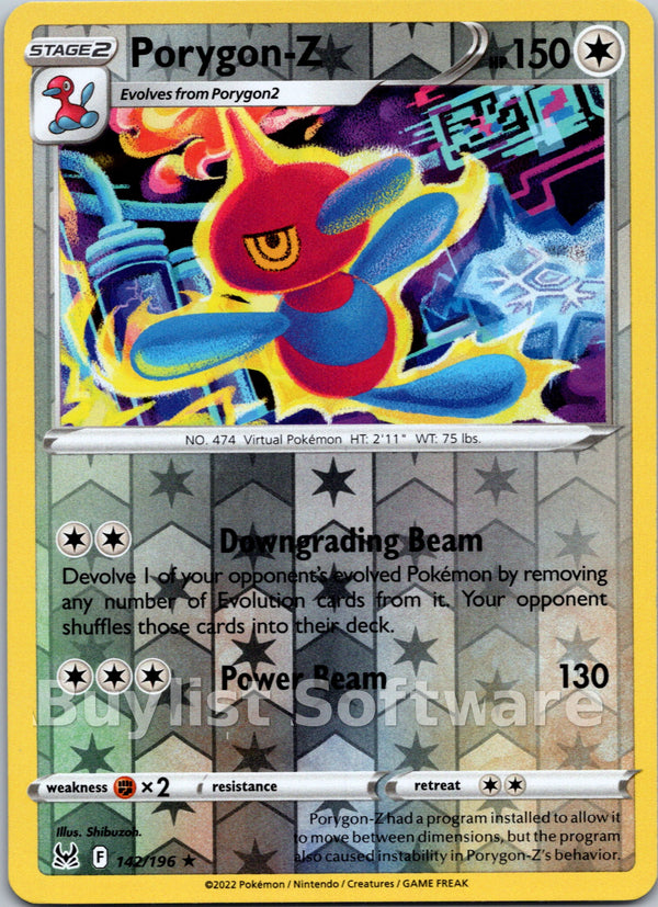 Porygon-Z [142/196] [Lost Origin] Reverse Holofoil