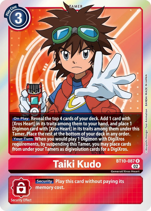 Taiki Kudo [BT10-087] [Xros Encounter] Foil