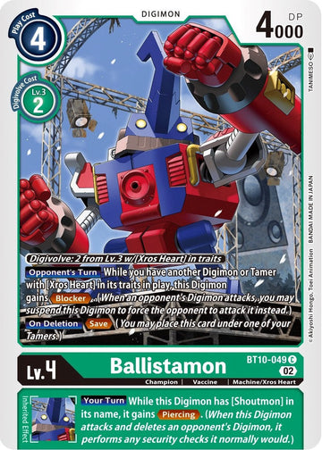 Ballistamon [BT10-049 C] [Xros Encounter]