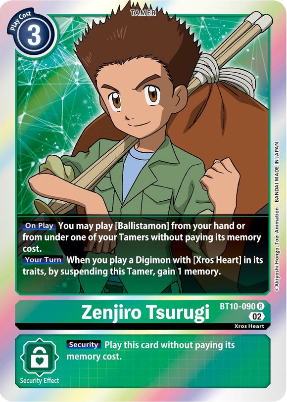 Zenjiro Tsurugi [BT10-090 R] [Xros Encounter] Foil