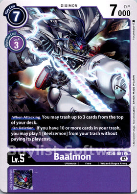 Baalmon [BT10-081] [Xros Encounter]