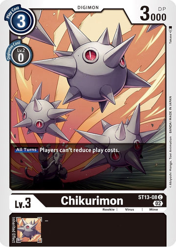 Chikurimon [ST13-08] [Starter Deck 13: Ragnaloardmon]