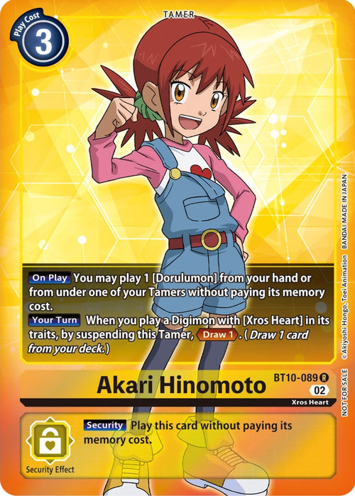 Akari Hinomoto (Box Topper) [BT10-089] [Xros Encounter] Foil