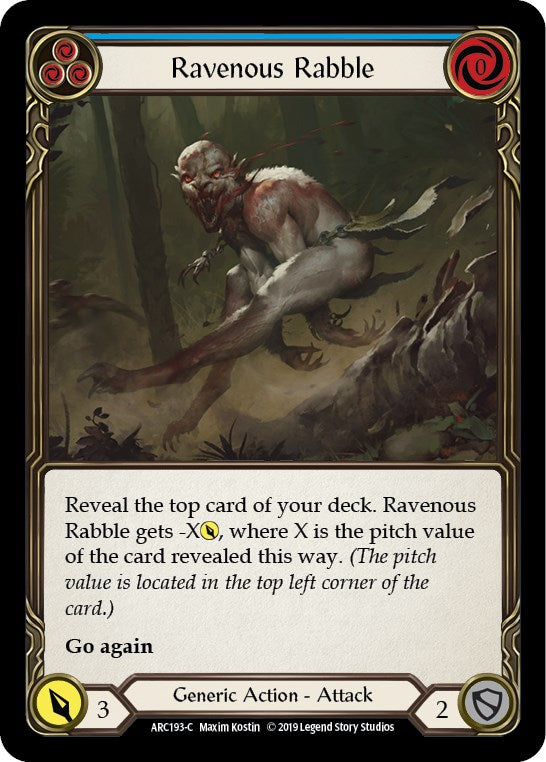 Ravenous Rabble (Blue)